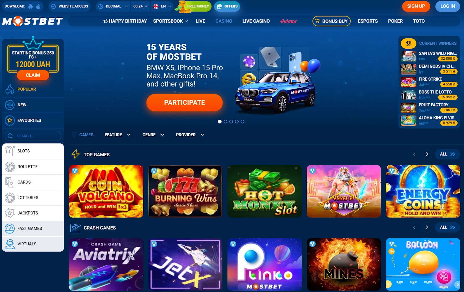 Mostbet Casino