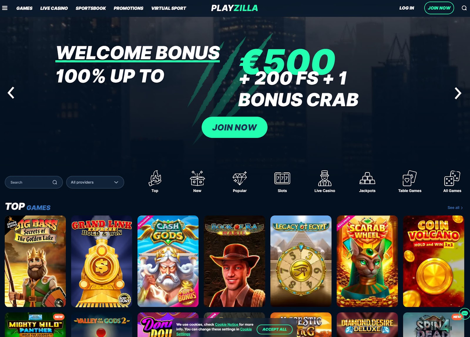 PlayZilla Casino